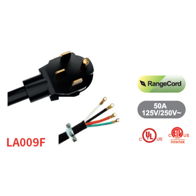 UL Standard Dryer at Range Power Cords